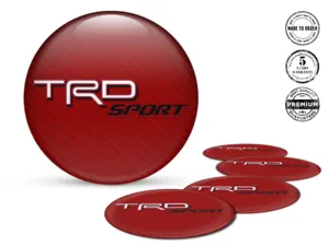 Toyota TRD Decalcomania Cerchio Ruota Edizione Cupola Top